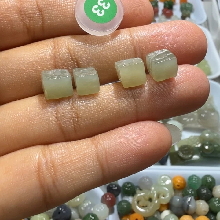 未镶嵌和田玉珠宝半成品