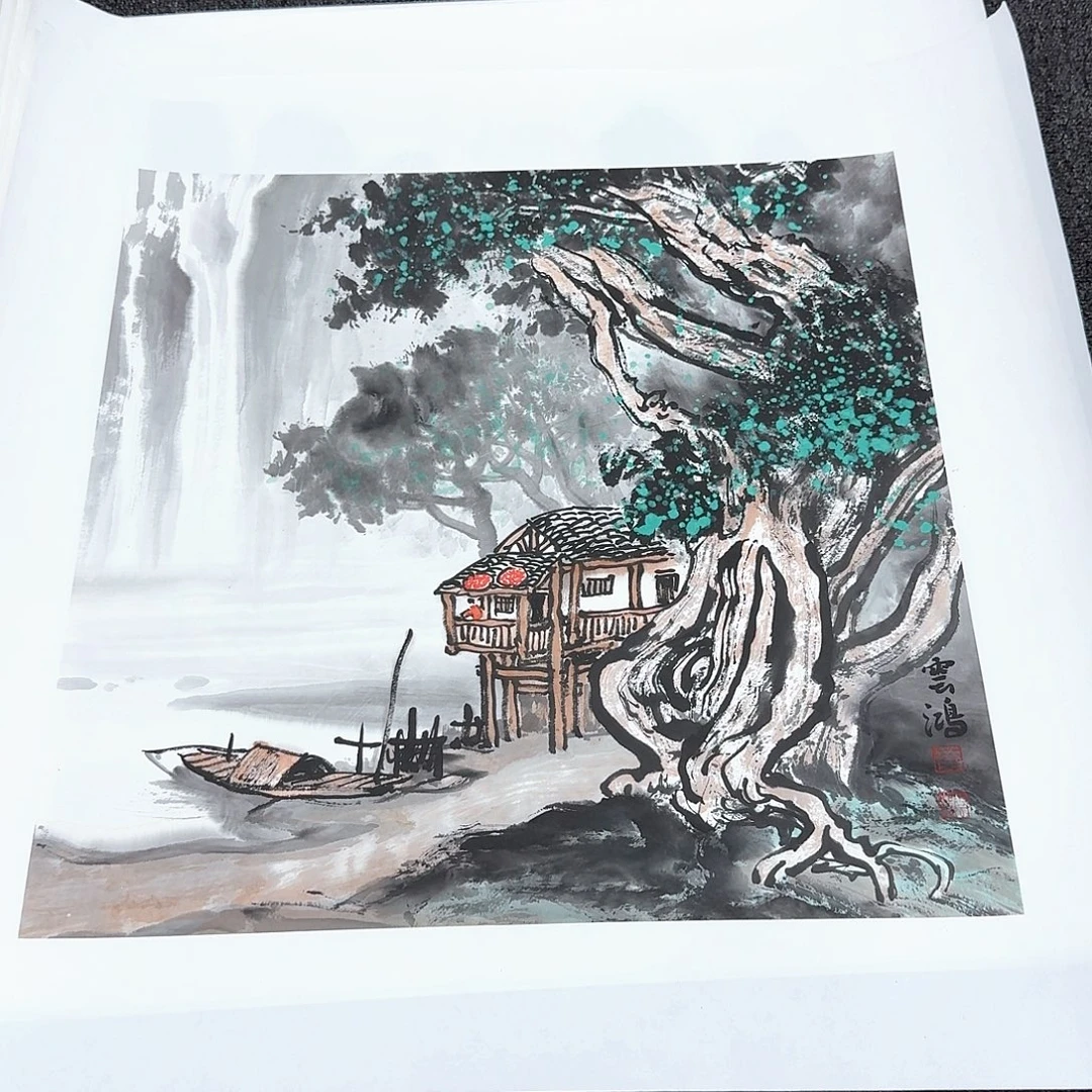 国画【十周年放漏】黄云鸿纯手绘作品50✖️50