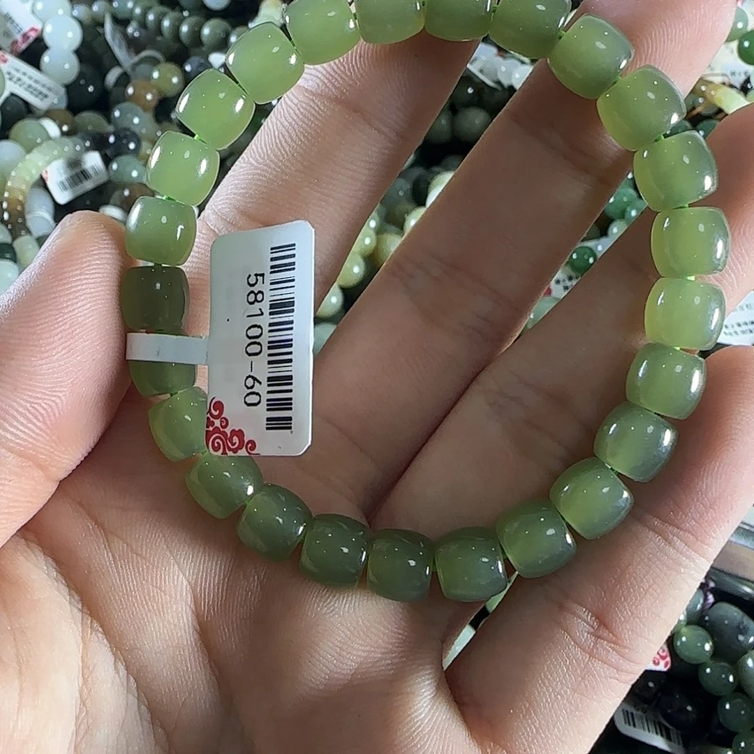 和田玉手链未镶嵌16