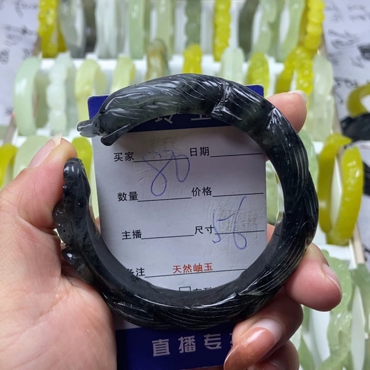 蛇纹石玉未镶嵌戒指