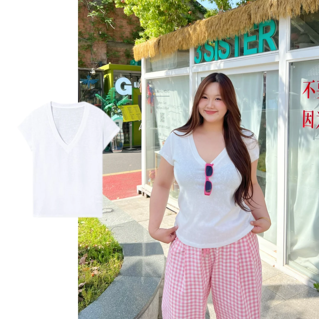 卤蛋公主[比睡衣舒服]大码胖mm运动时尚休闲夏季薄款宽松