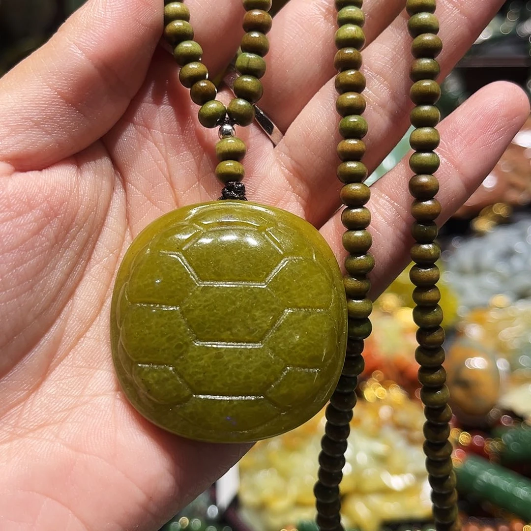 未镶嵌岫玉毛衣链