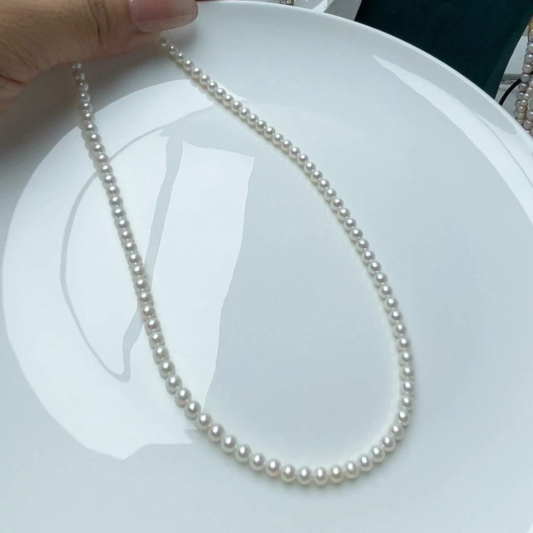 未镶嵌颈饰淡水珍珠