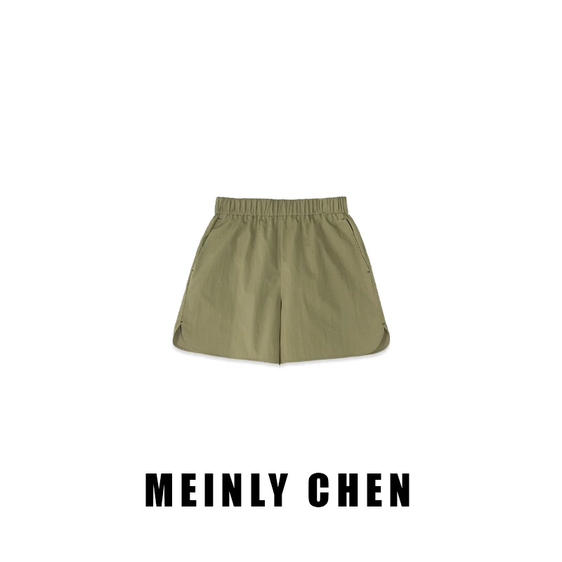 【MEINLY  CHEN】高端设计师款时尚休闲百搭短裤8250147