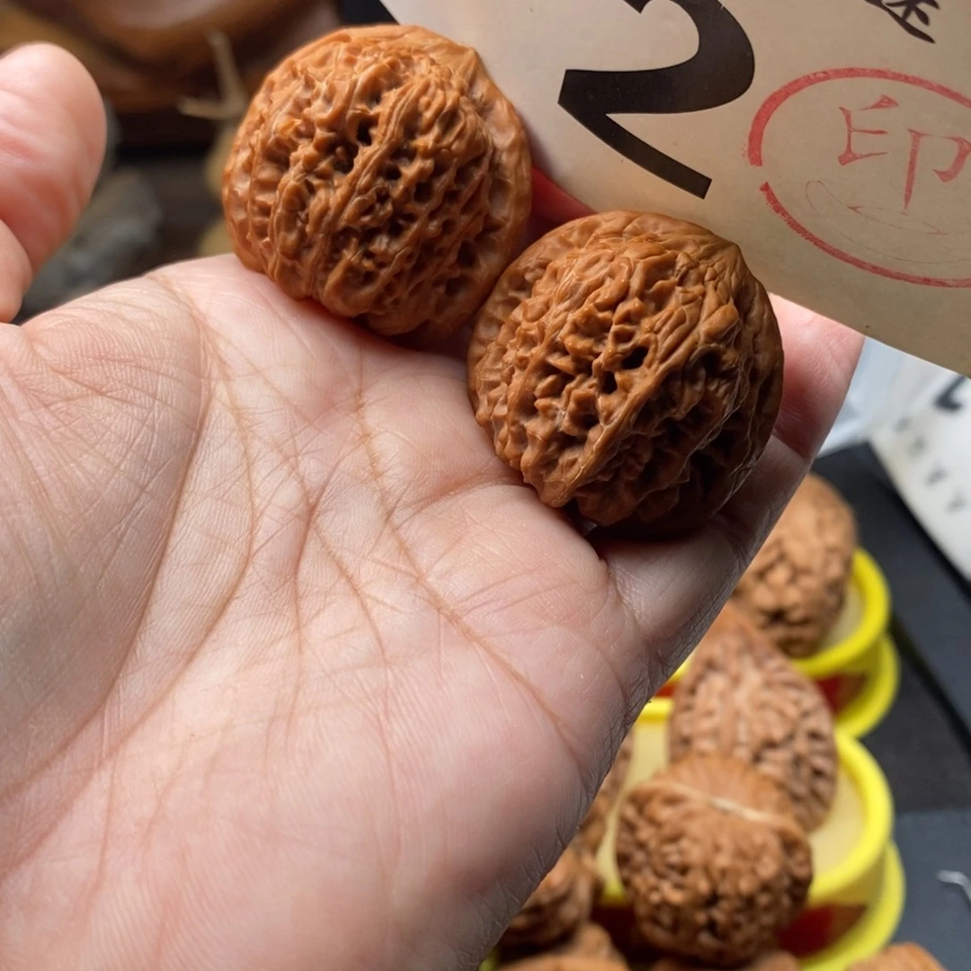 把件文玩核桃35全品乾隆柱