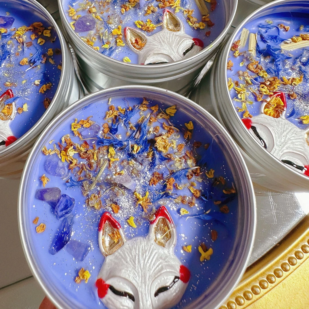 紫气东来狐 香薰蜡烛