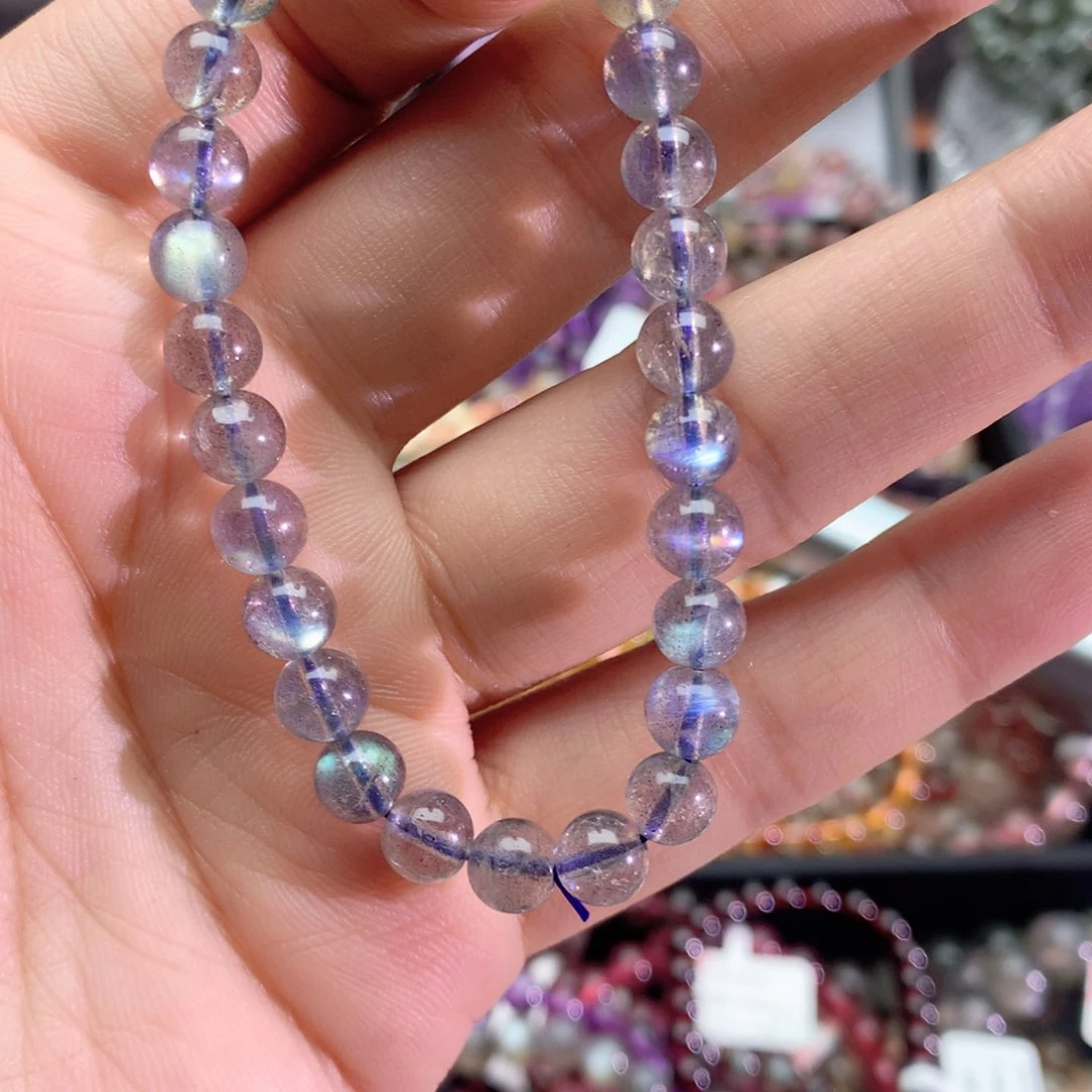 水晶手链未镶嵌灰月