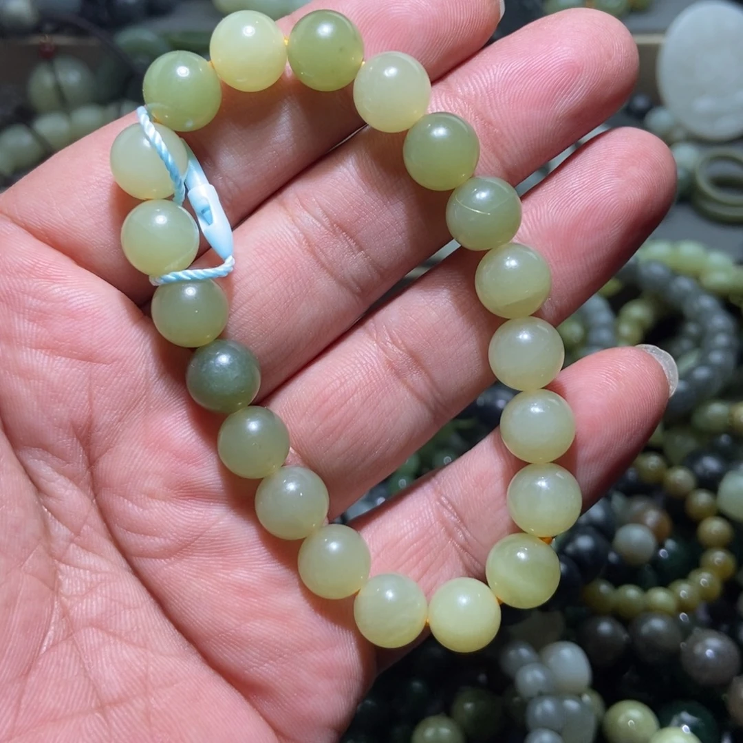 和田玉（糖玉）未镶嵌手链