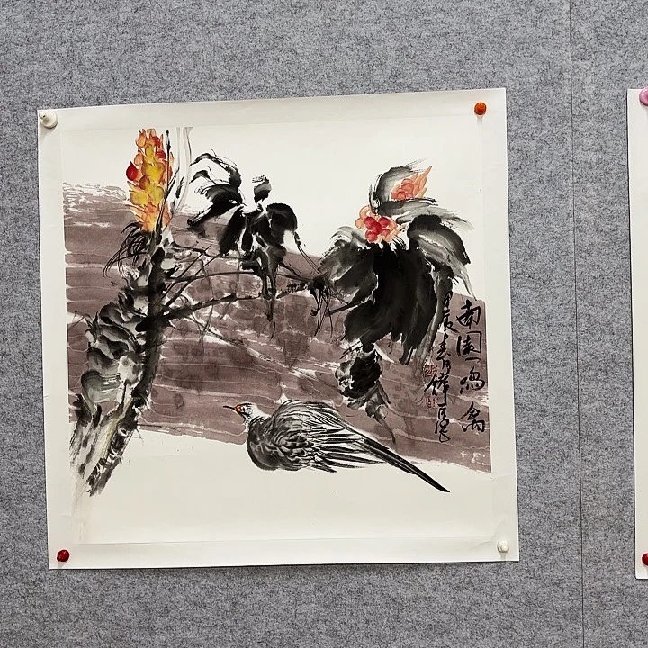 国画花鸟的故事也很精彩70.70