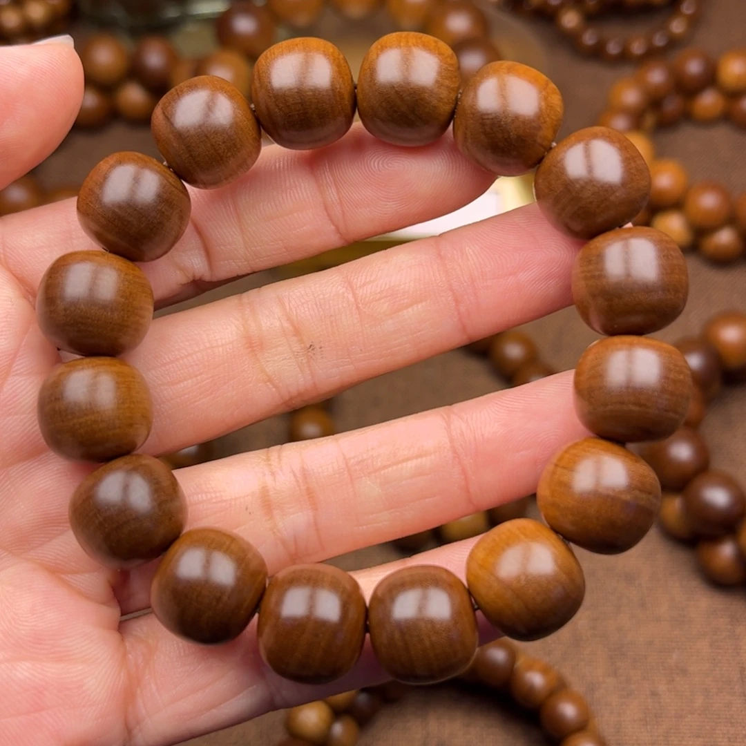 闗****檀香木老型1.3*1.4单圈 老山檀香