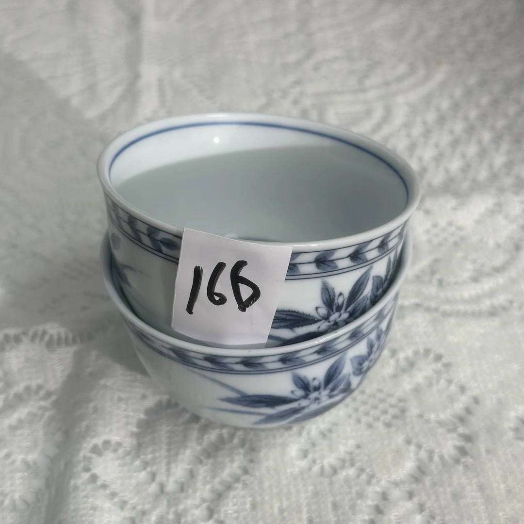 166号孤品高端中古日瓷回流拍下备注标签序号香兰社深川制九谷三