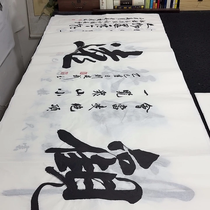 书法老师精品行书平尺