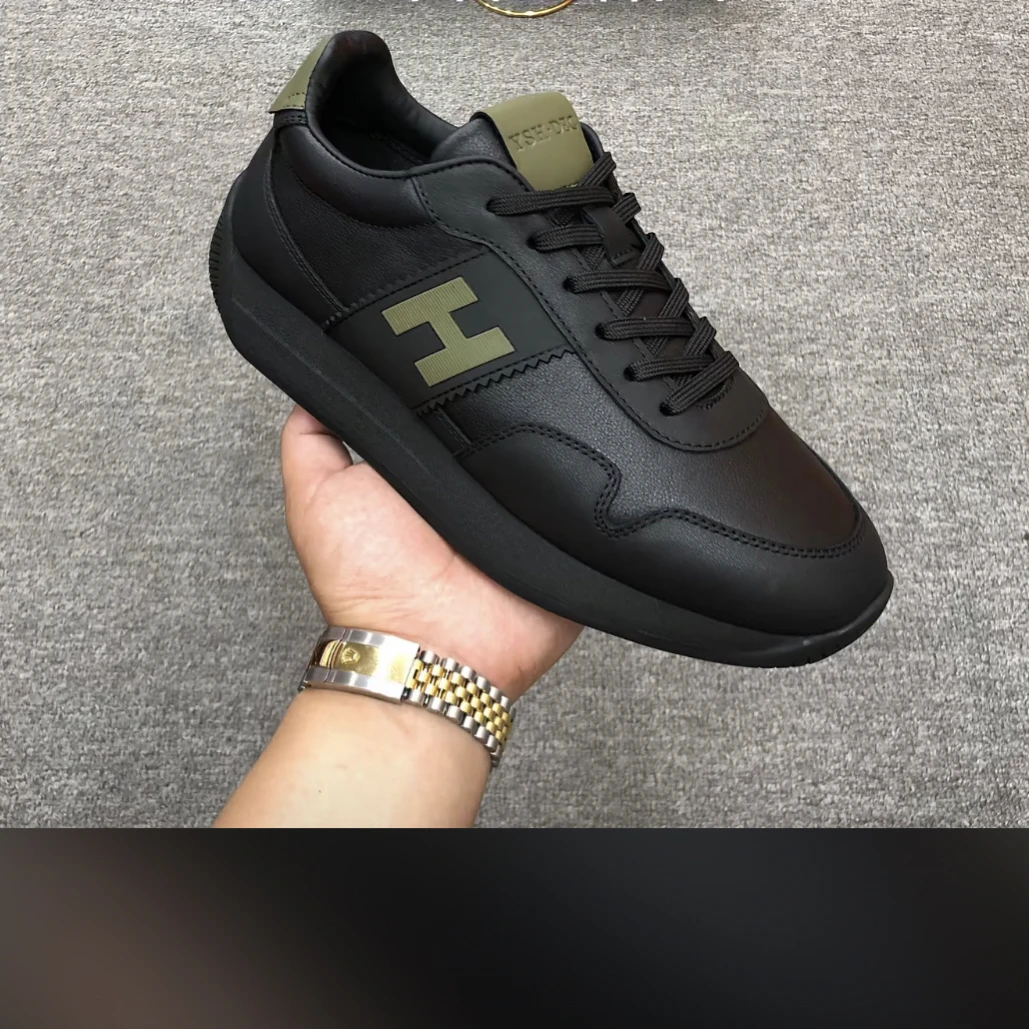 加绒保暖圆头防滑真皮软底舒适百搭休闲皮鞋男鞋秋冬