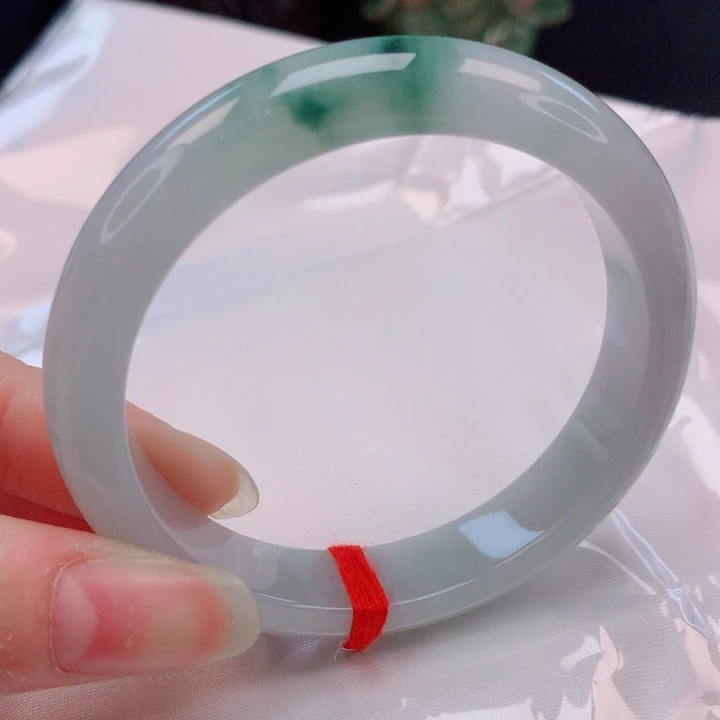 翡翠未镶嵌手镯51圈