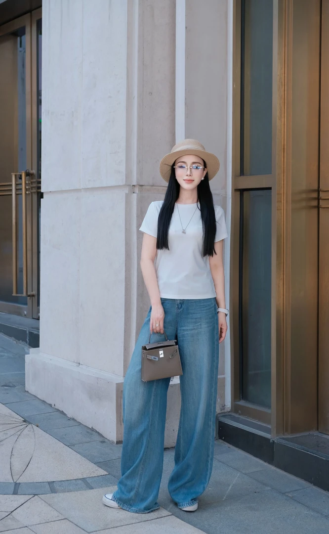 NIIINA 短袖T恤显瘦休闲3583H