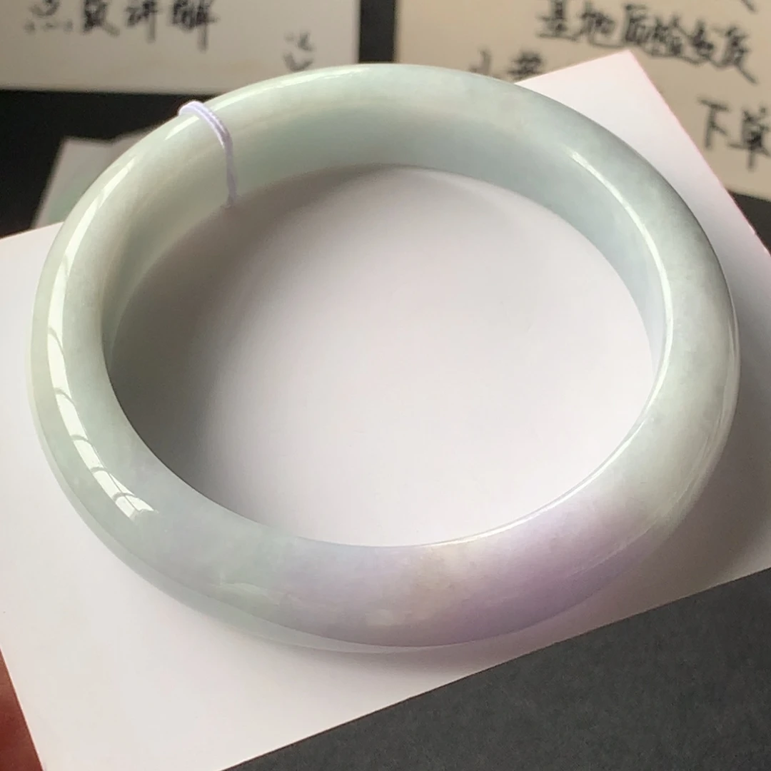 翡翠未镶嵌手镯6号57.5-11.7-8.2