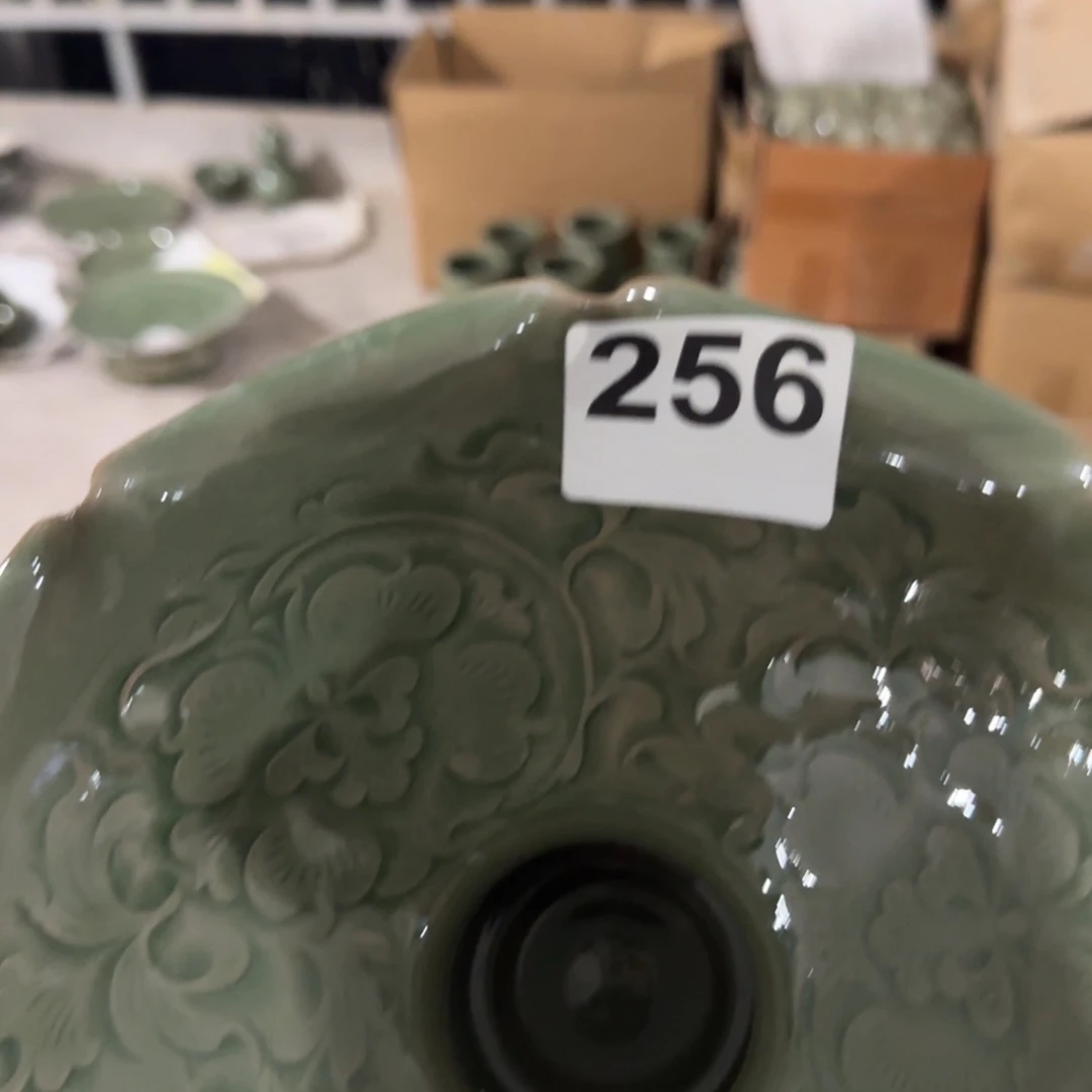 x***開耀州窑手工渣斗瑕疵裂不退换