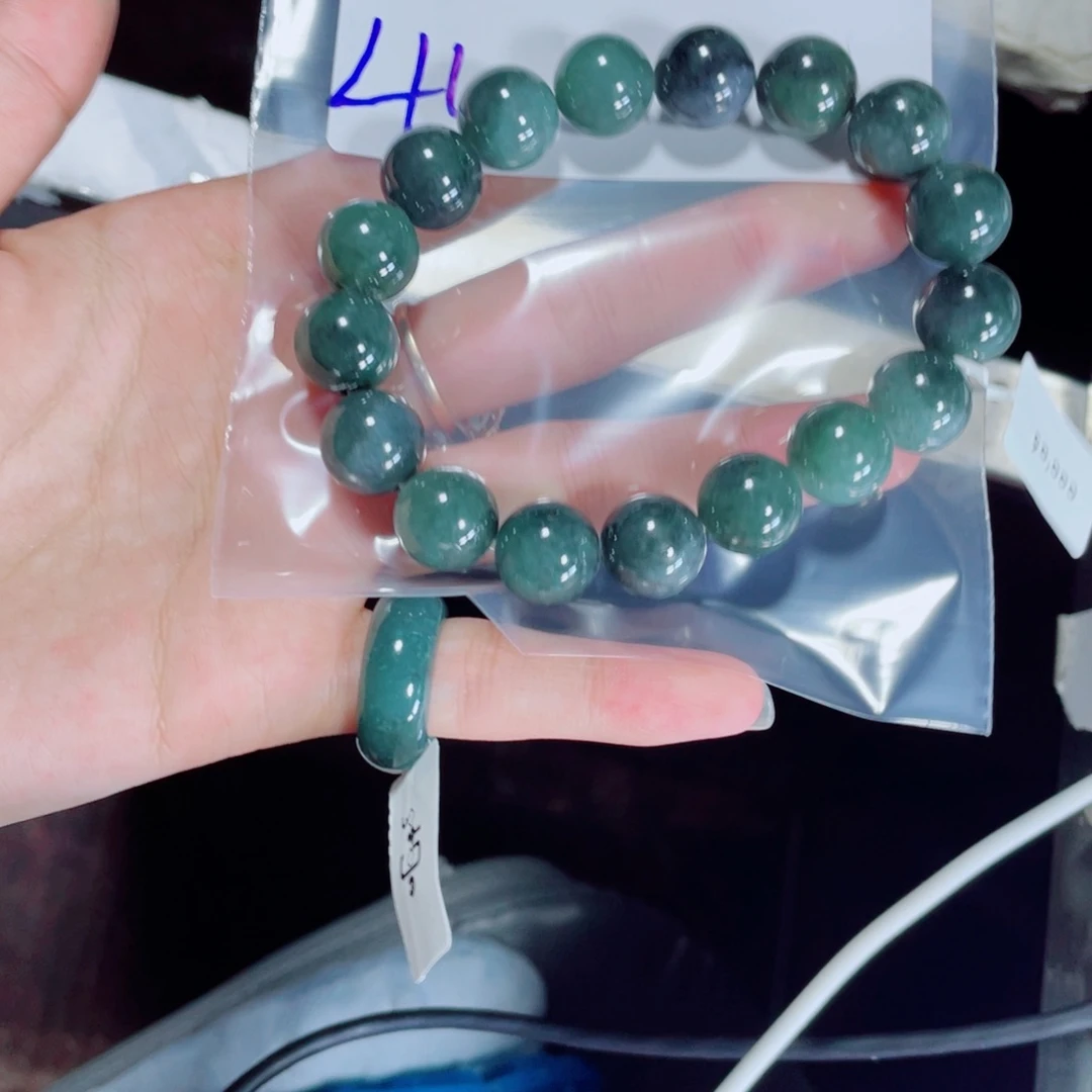 定制翡翠未镶嵌K****n珠串