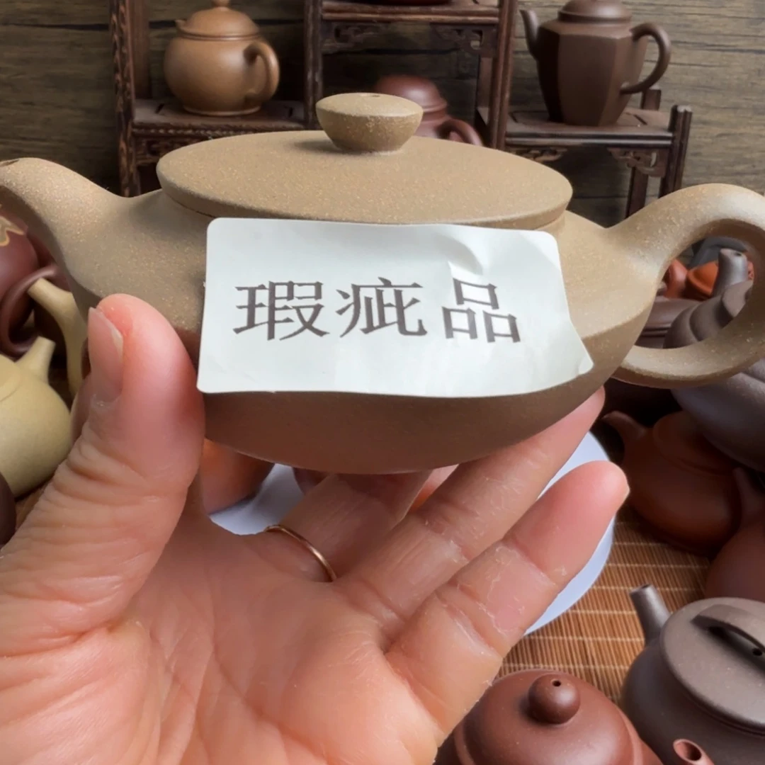 紫砂茶壶三****师原矿紫砂紫砂紫砂