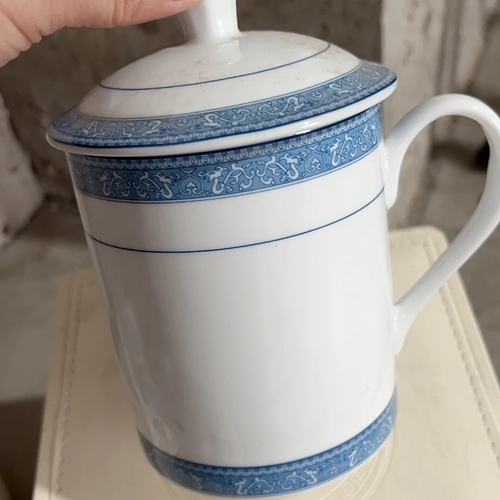 盘中铁办公杯陶瓷