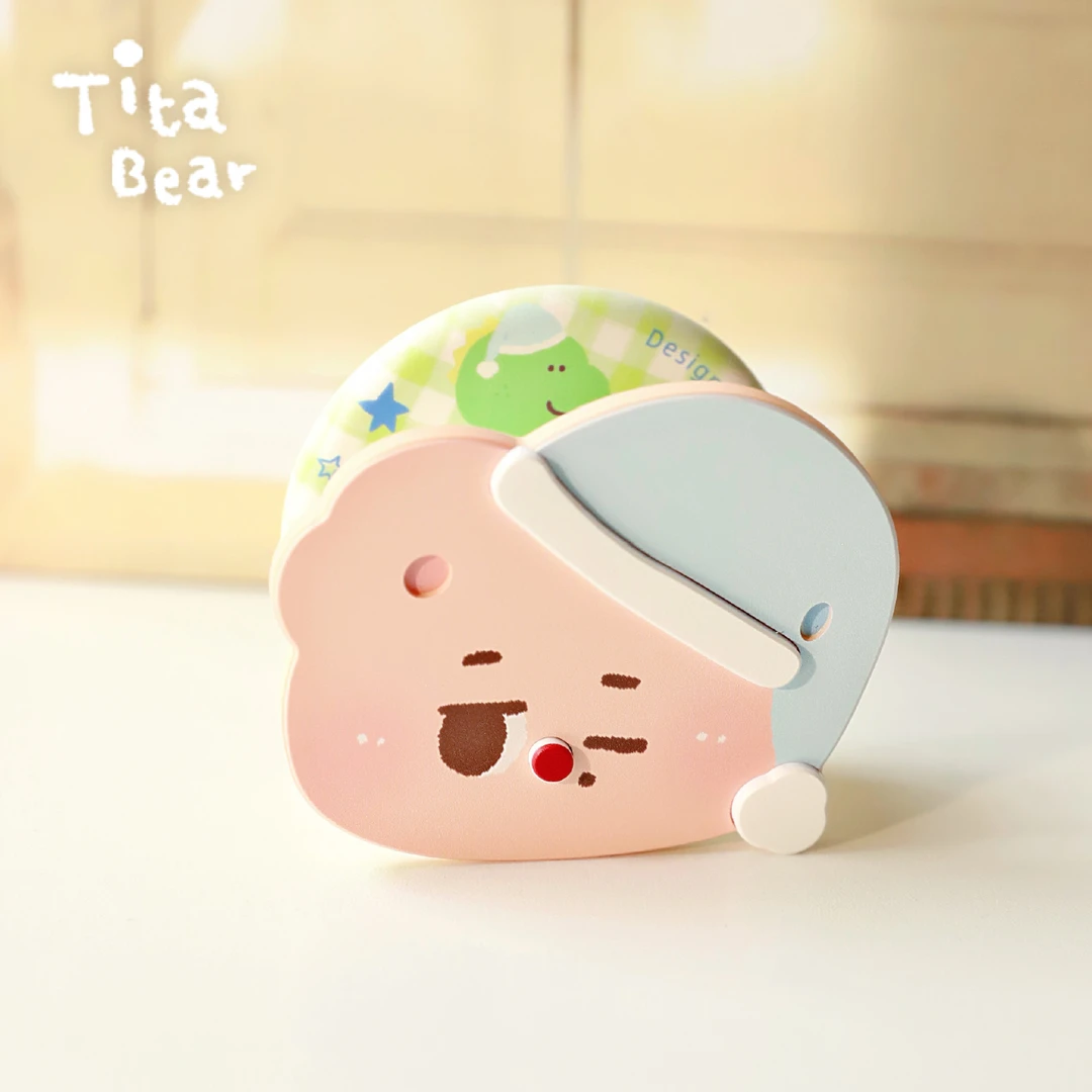 【组合更划算】TitaBear睡衣派对 仿木 苹果磁吸手机支架 华为支架