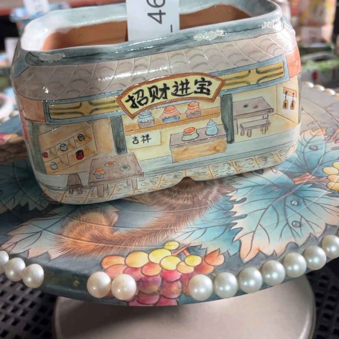 红陶466花盆  1个