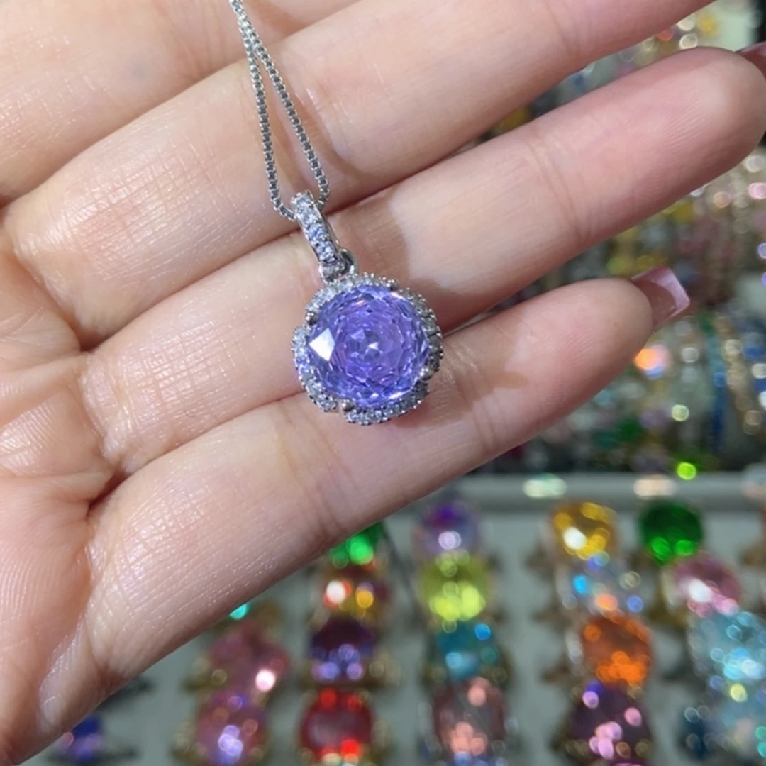 66锆石（处理）吊坠