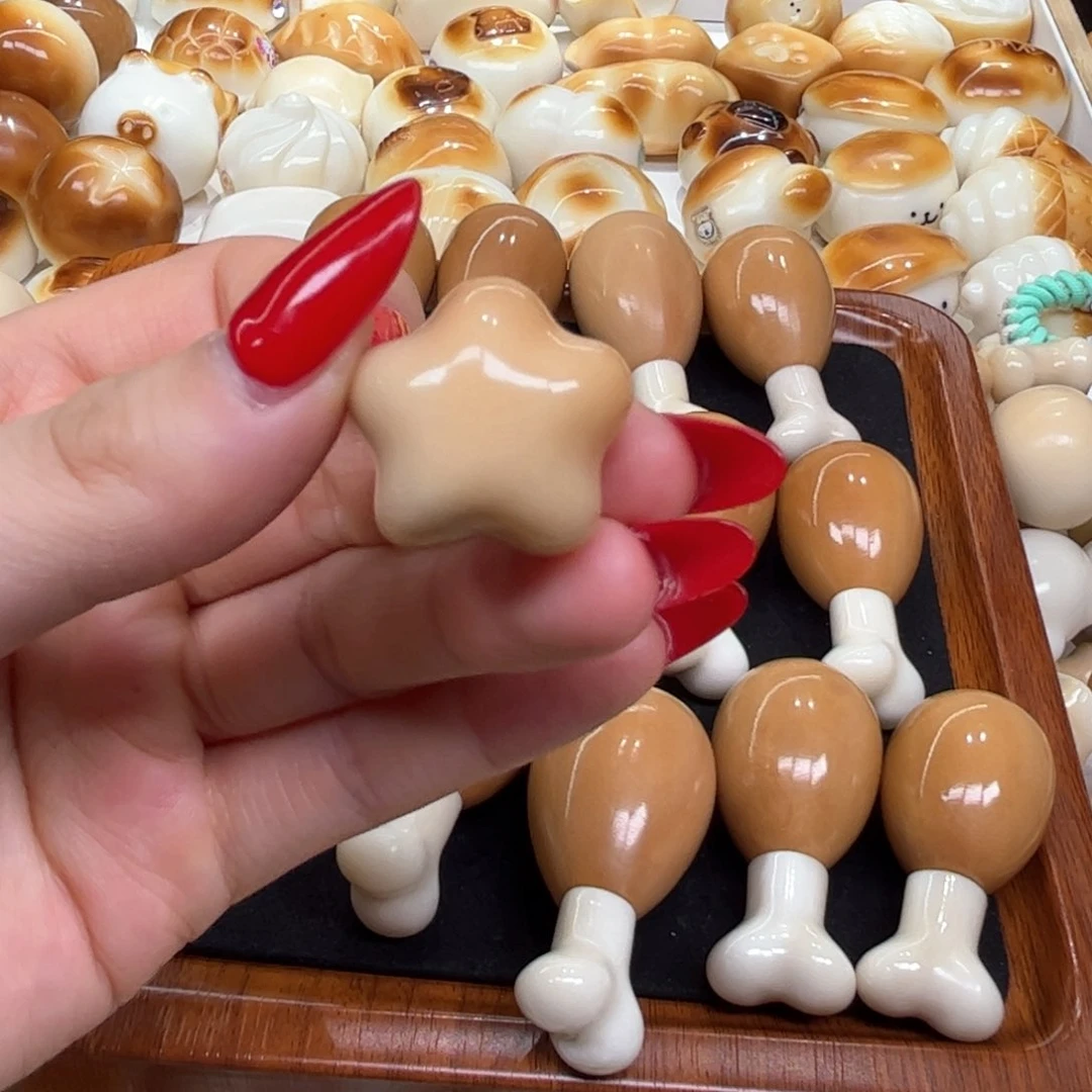 我***.菩提根/象牙果手串6.26.70编绳