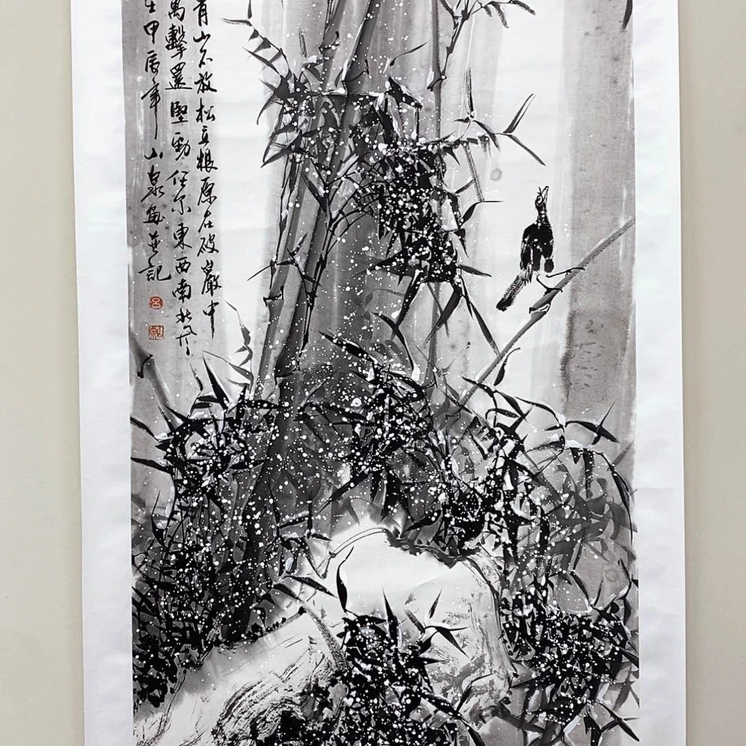 国画吕山泉四尺精品佳作