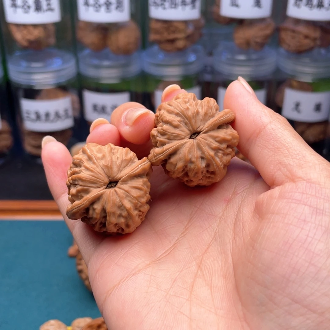 因***果吊坠文玩核桃34尺全品平谷霸王