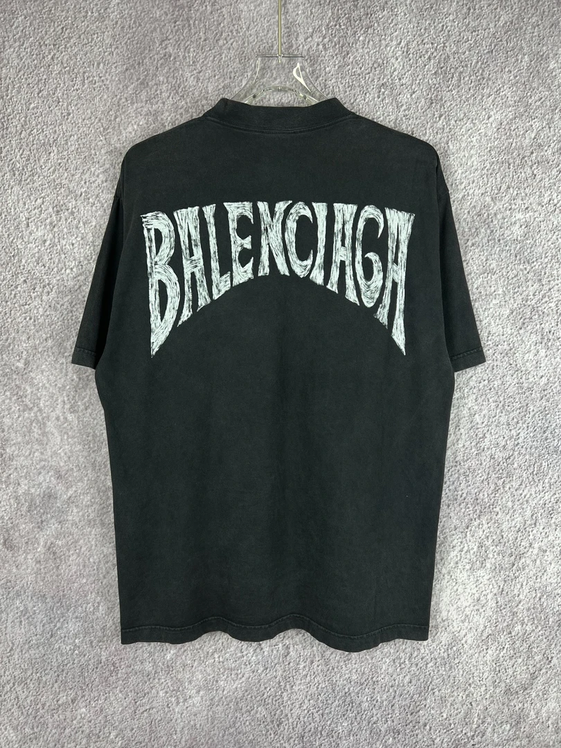 未使用 Balenciaga/巴黎世家 23图腾T恤/S码/N0195