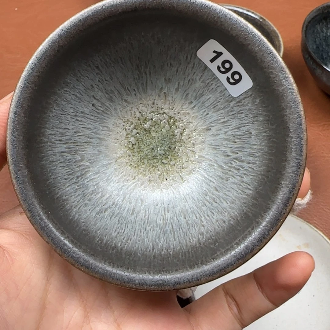 东***猪茶盏龙窑柴烧原矿原釉199
