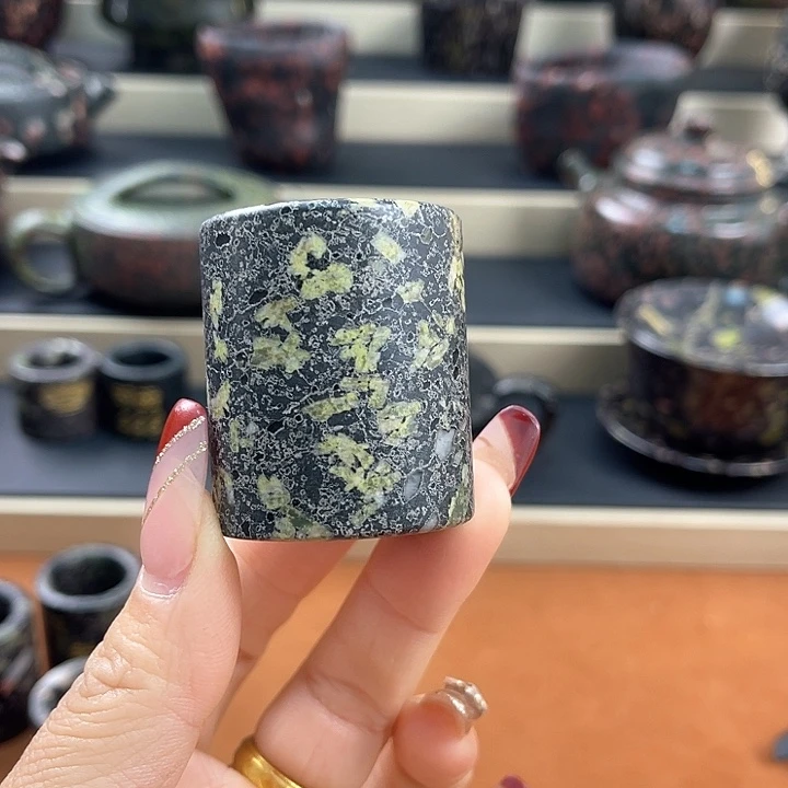 蓝****饰天然梅花玉茶石茶石茶石