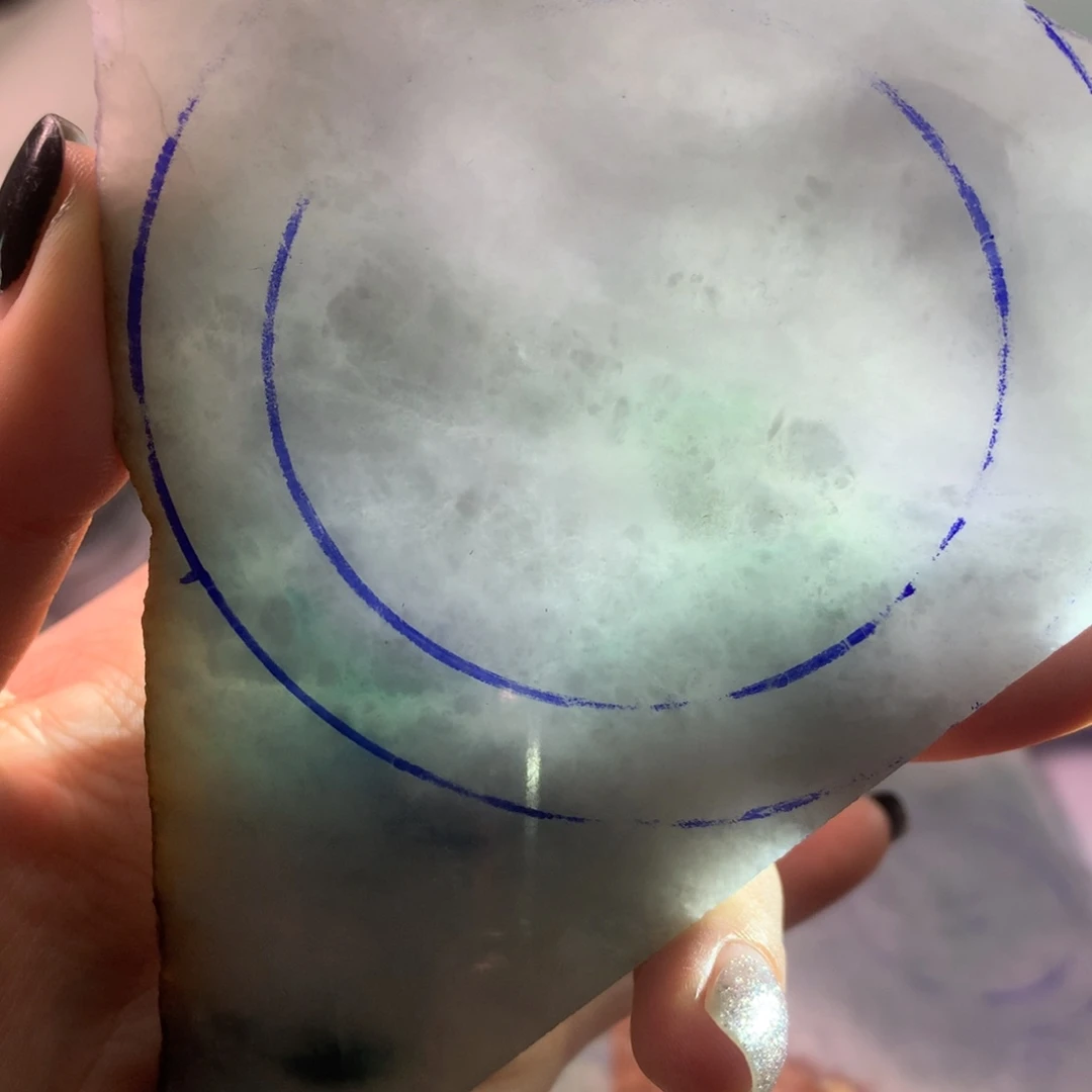 定制翡翠未镶嵌翡翠手镯