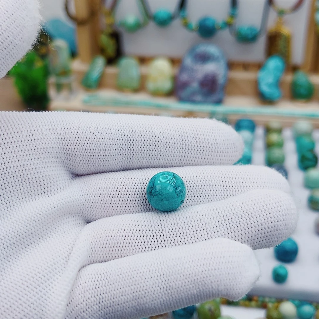 未镶嵌绿松石珠宝奇石