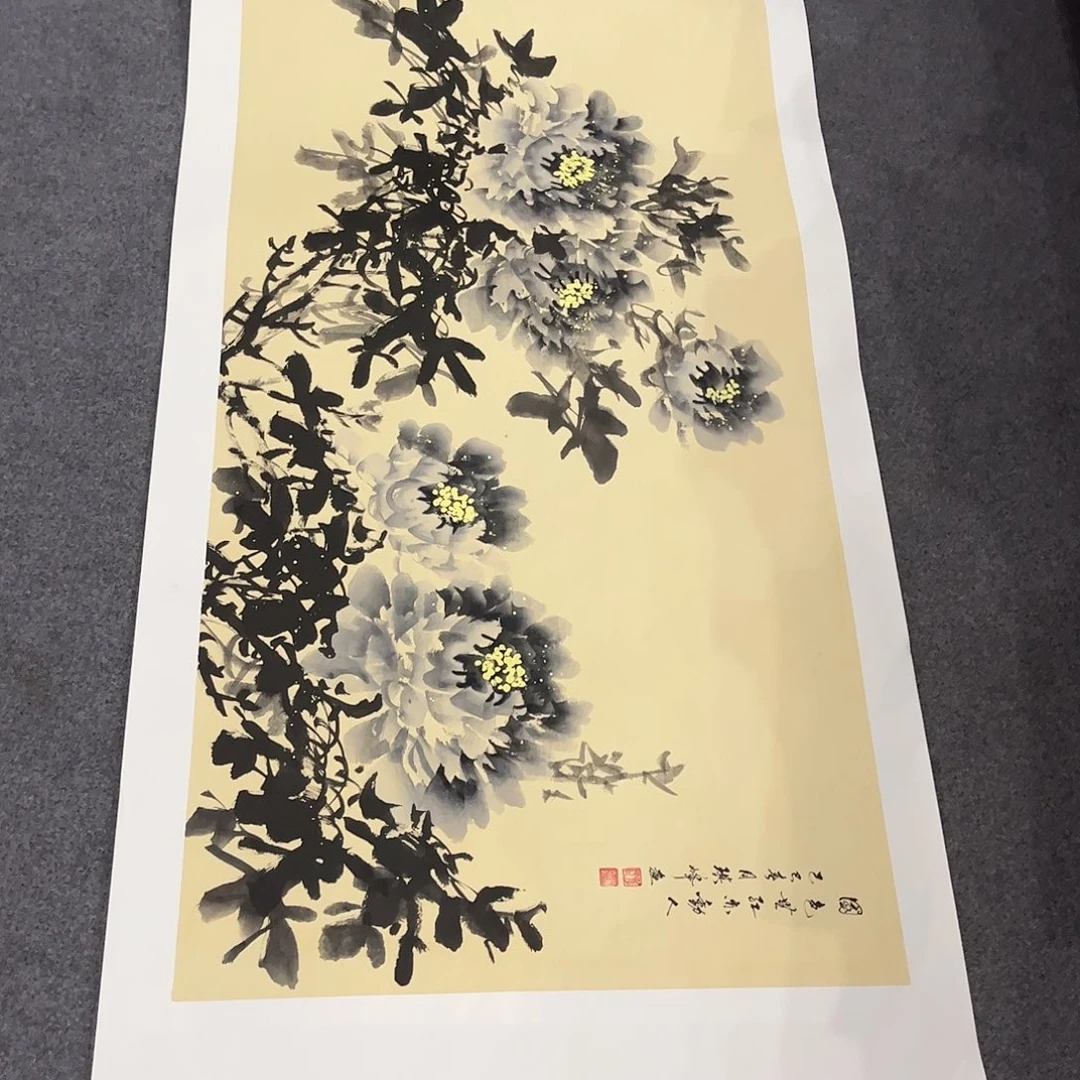 国画国画作品单幅任发