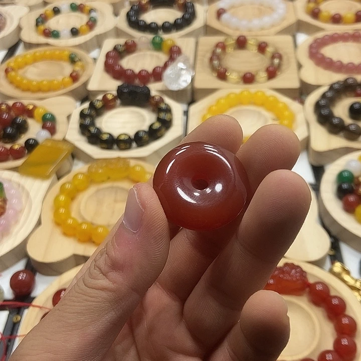 玛瑙/玉髓手链未镶嵌希*