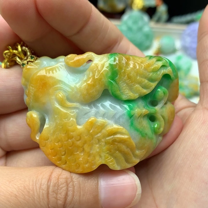 颈饰未镶嵌翡翠翡翠