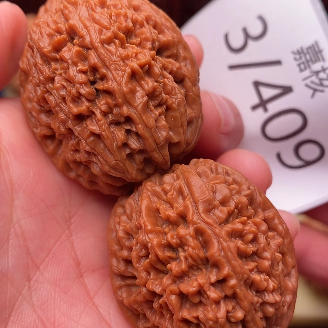 把件文玩核桃36大蒜头
