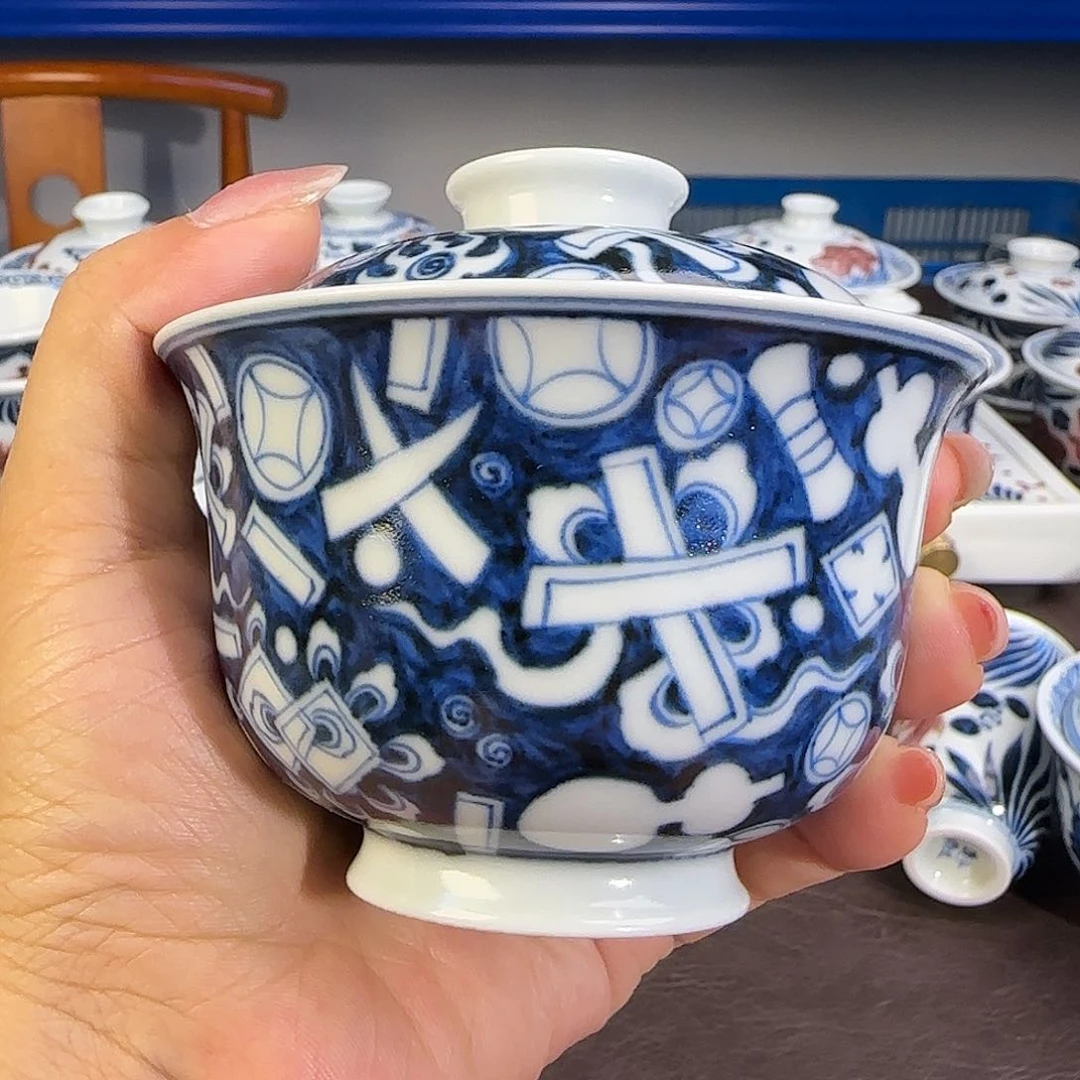 景德镇陶瓷手工手绘