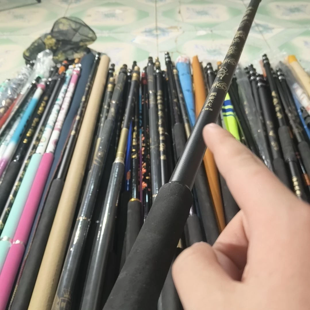 黑金六代抄网杆2.4米