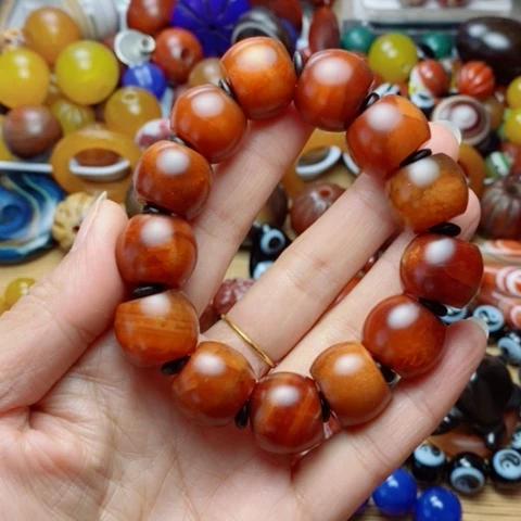 玛瑙/玉髓合金珠宝半成品
