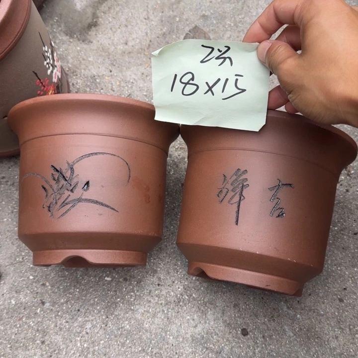 紫砂花盆特价清仓