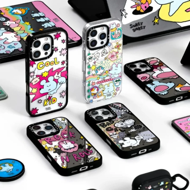 Sukeydockey迷你朋友们新款iphone16promax手机壳适用苹果15防摔