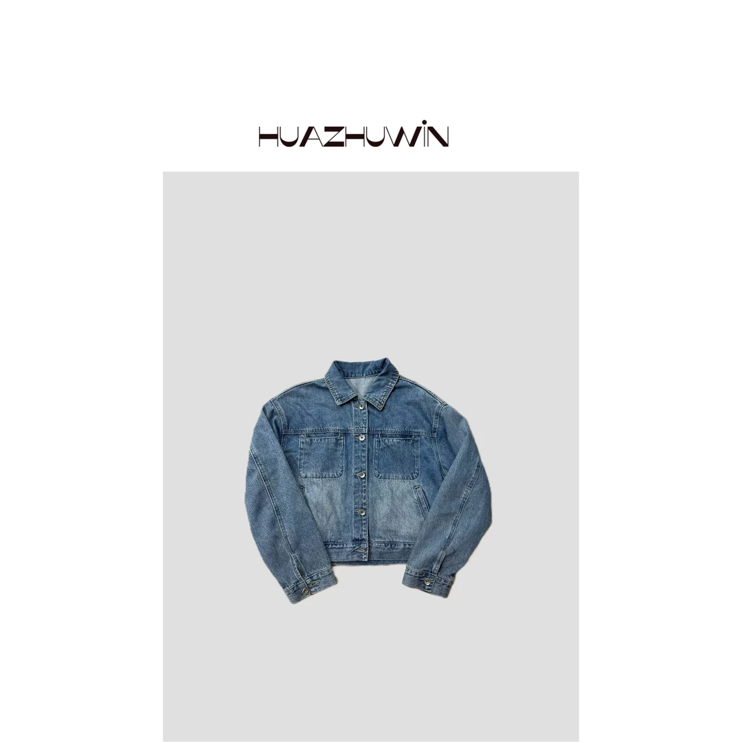 HZ-软 软 软牛仔好穿新水洗牛仔外套