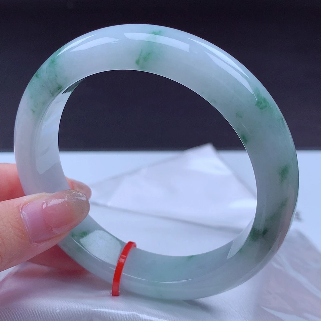 翡翠未镶嵌手镯001880 手镯 61