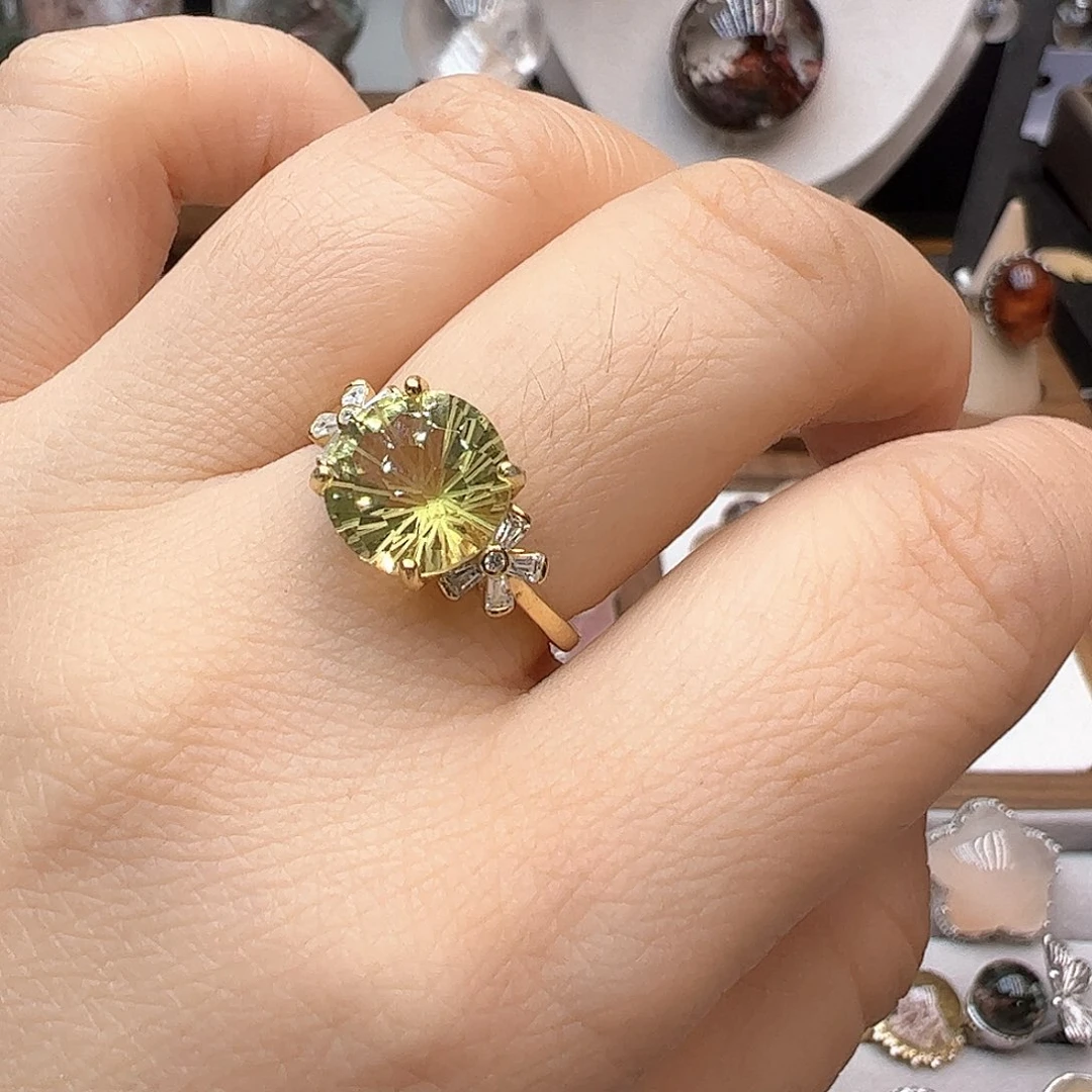 康***贝水晶珠宝半成品银S925镶嵌