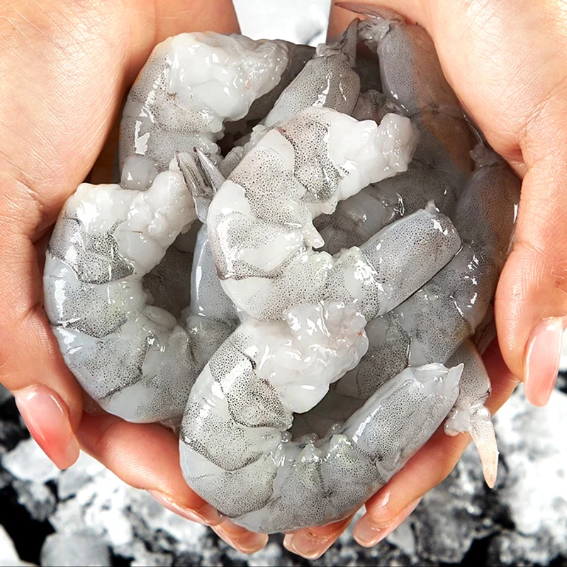 顺丰次日达【到手6包】新鲜大虾仁 海虾去虾线 青虾仁每包150克