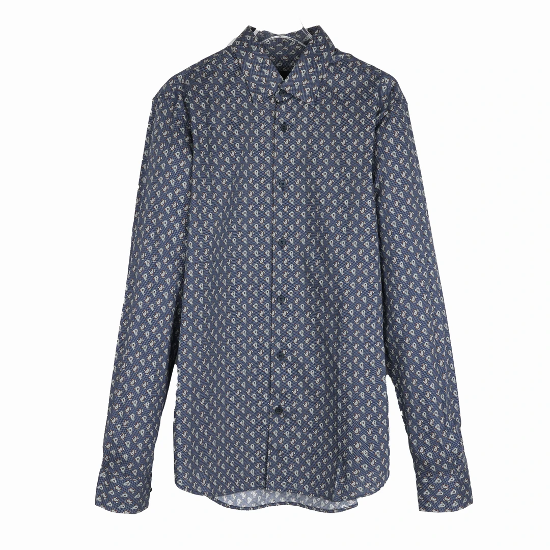 未使用 ZEGNA 杰尼亚ZZ 男士百搭简约气质衬衫 60549739DLSAG