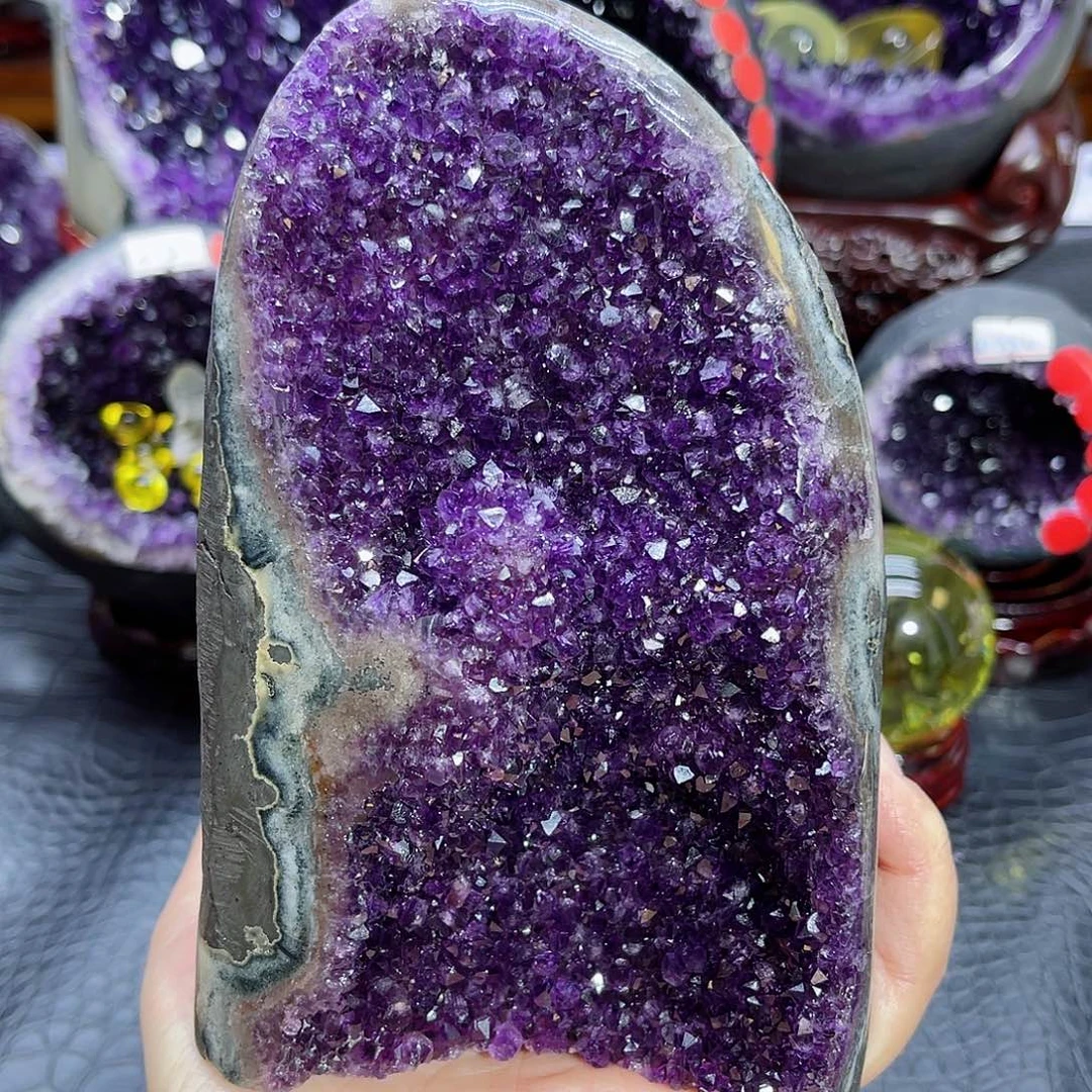 未镶嵌紫晶大型摆件（非配饰）